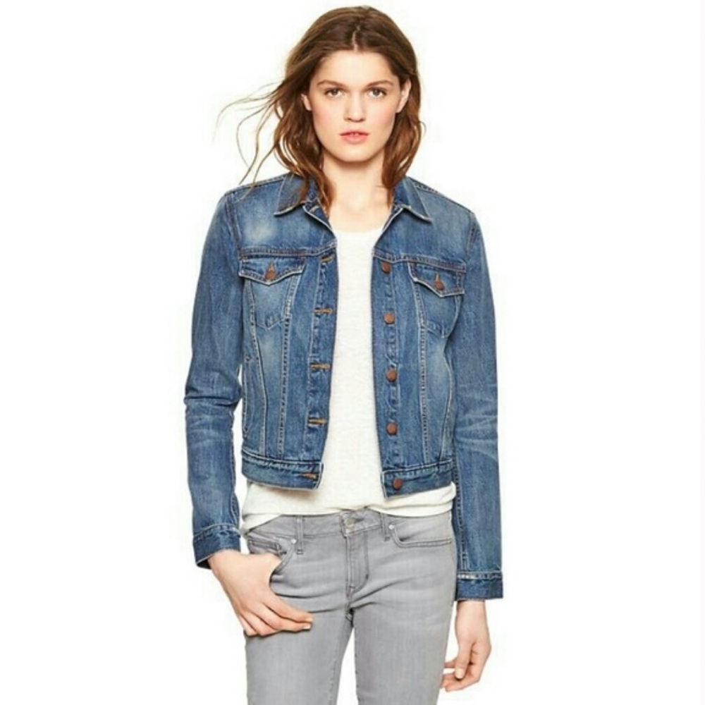 GAP 1969 Denim Jacket in Jericho Wash XS